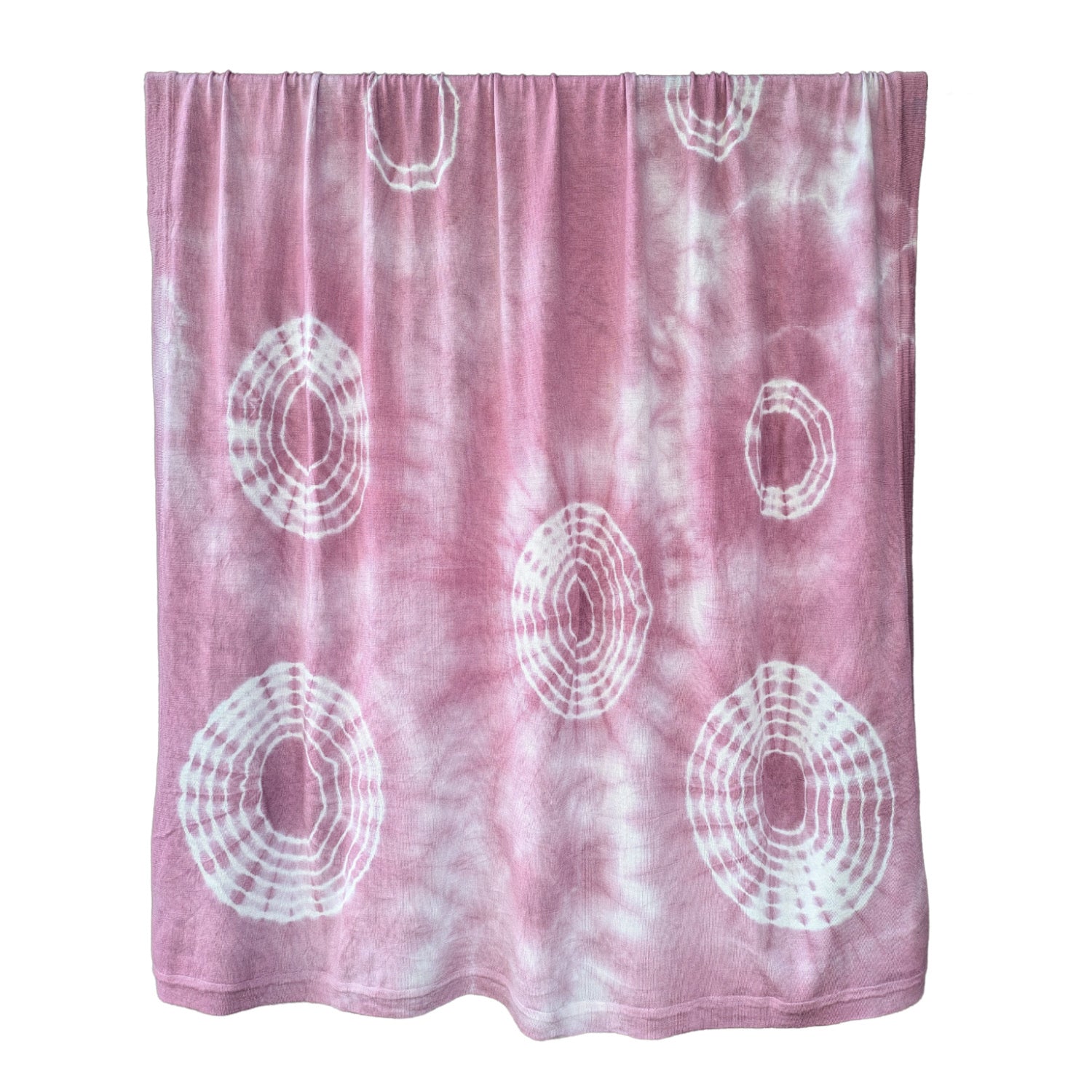 Merino Wool Blanket | Rose Shibori