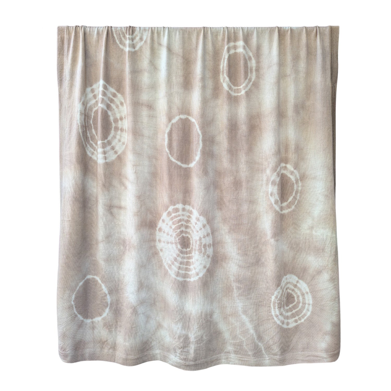 Merino Wool Blanket | Sand Shibori