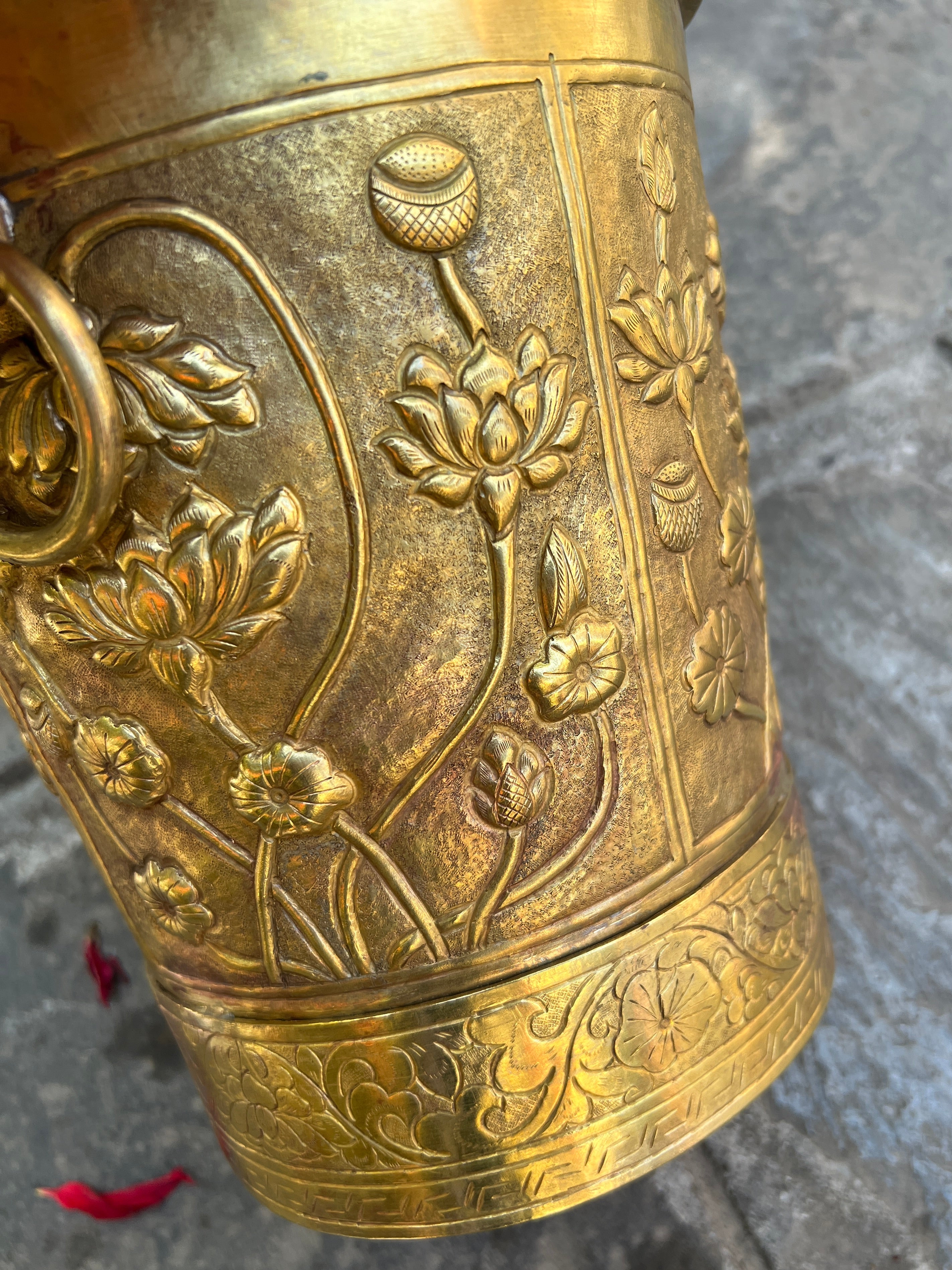 Brass Champagne Wine Bucket