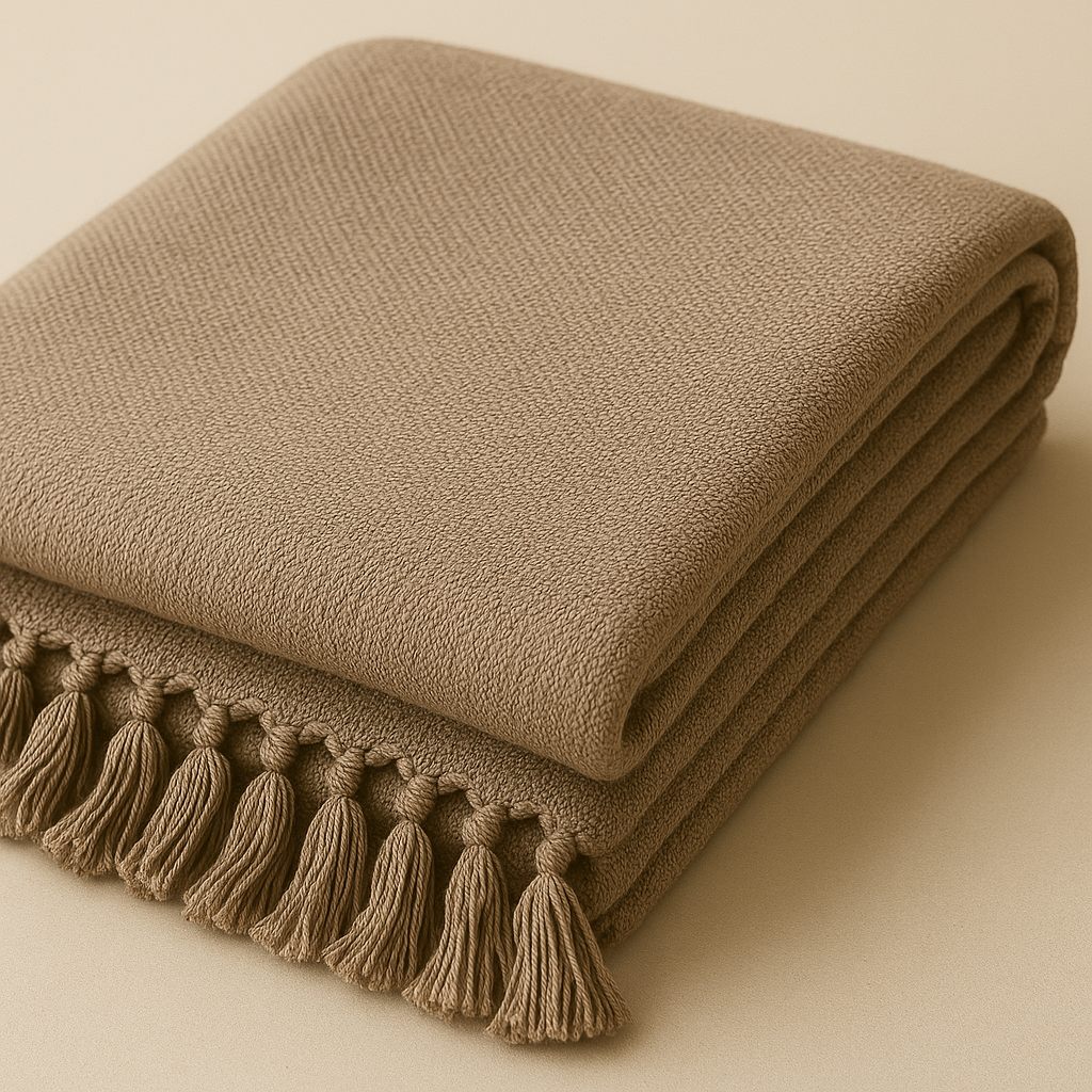 Tierra Tejida Blanket | Barro