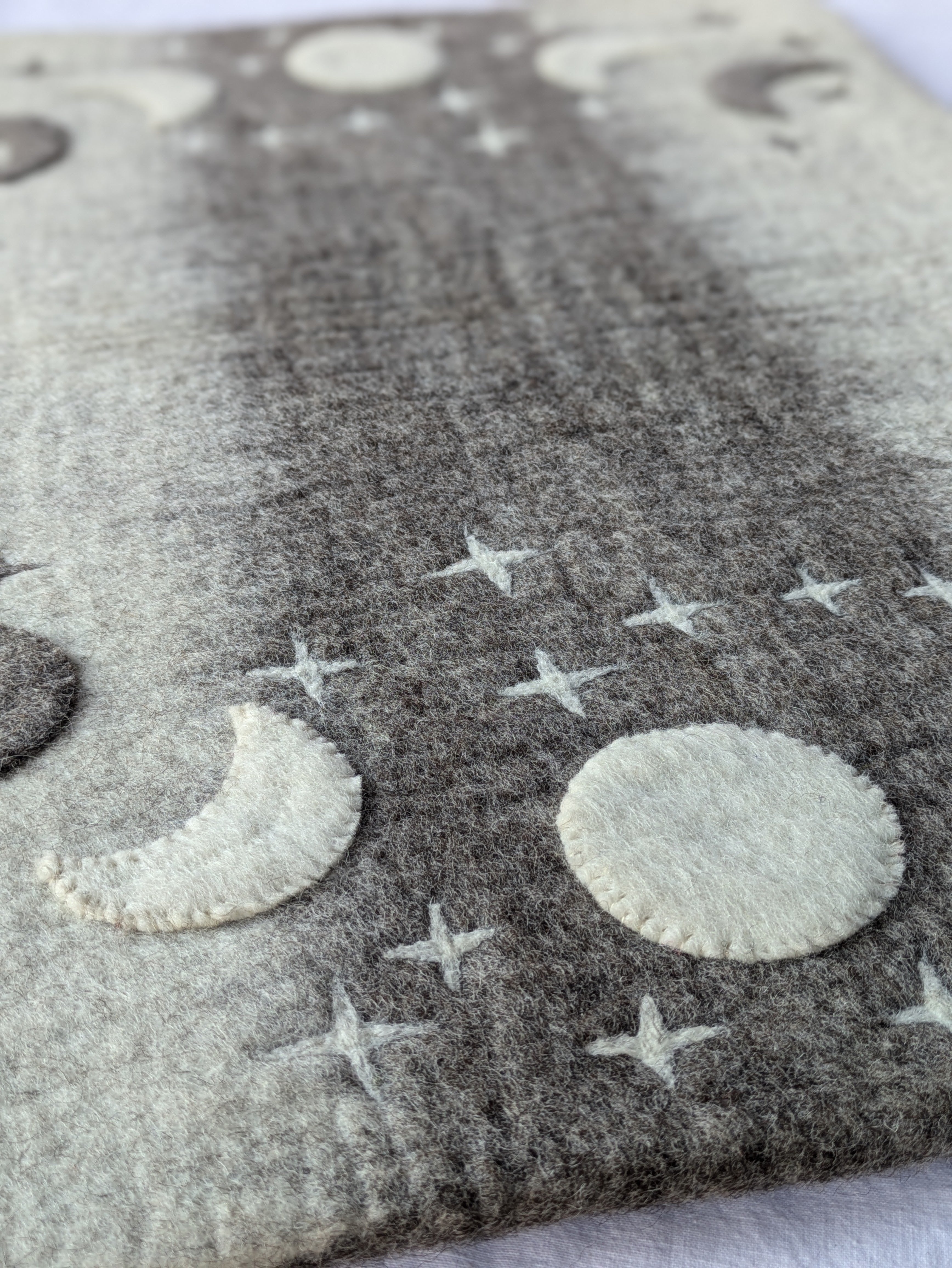 Wool Mat | Phases of the Moon