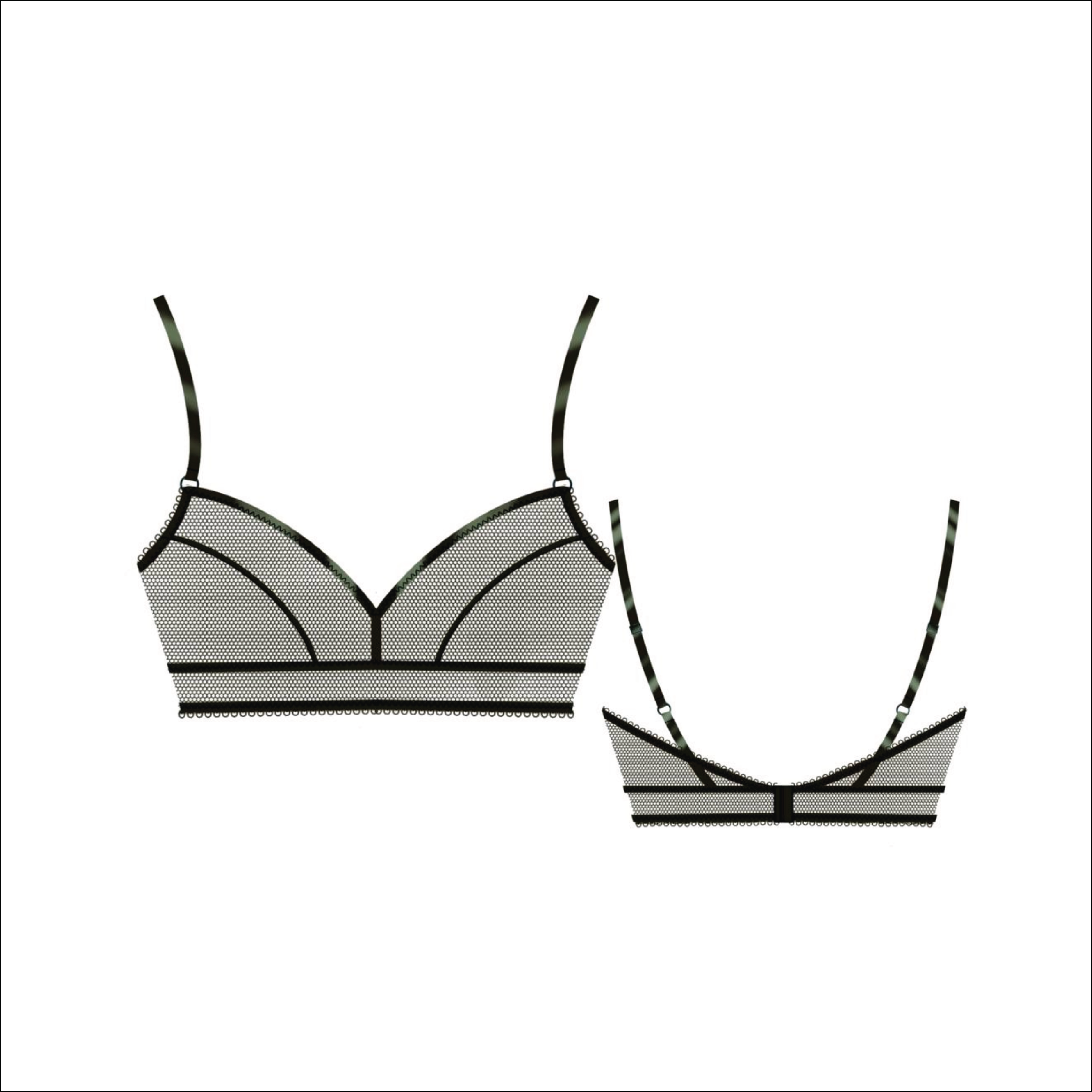 Megève Bespoke Lace Bra
