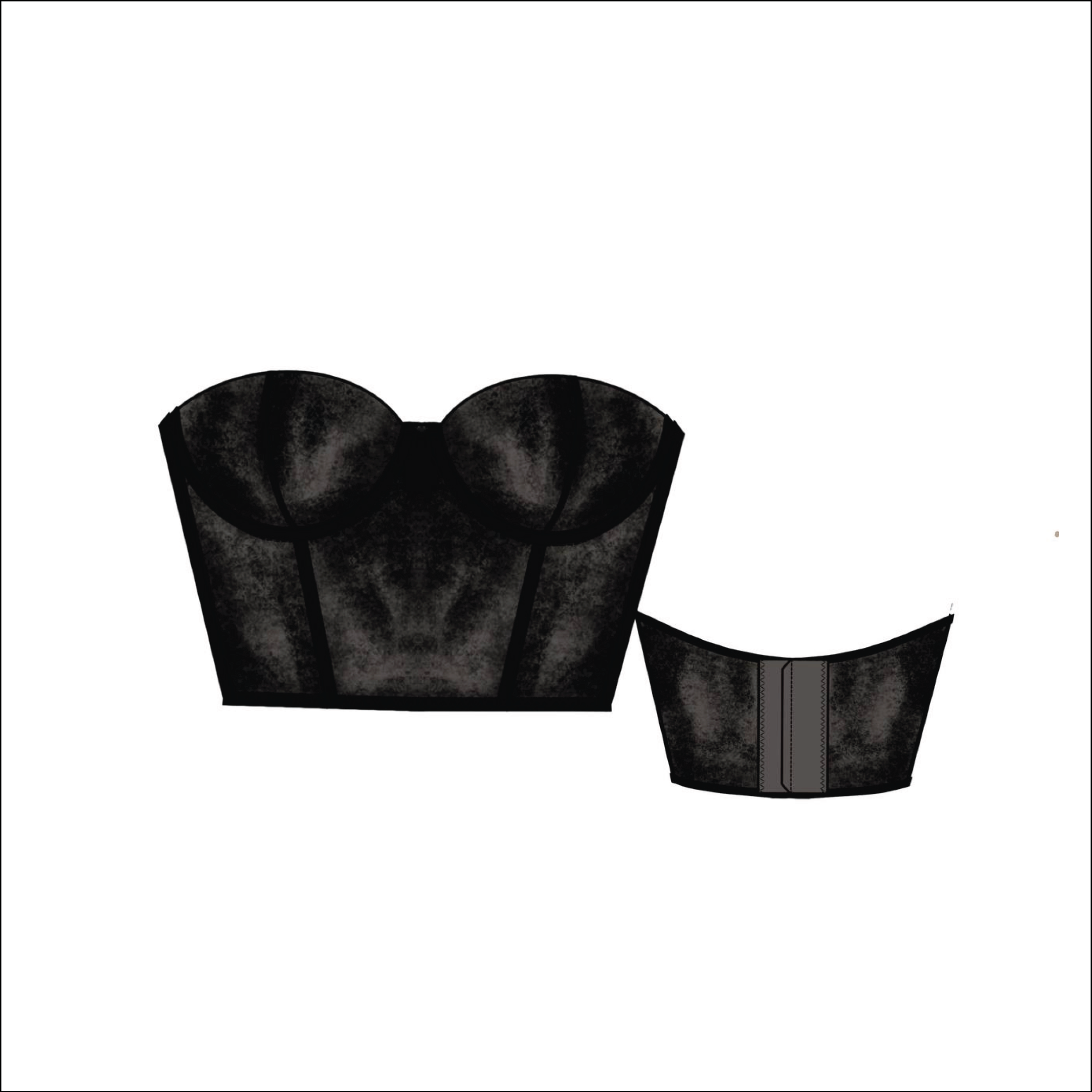 Nouméa Bespoke Lace Corset