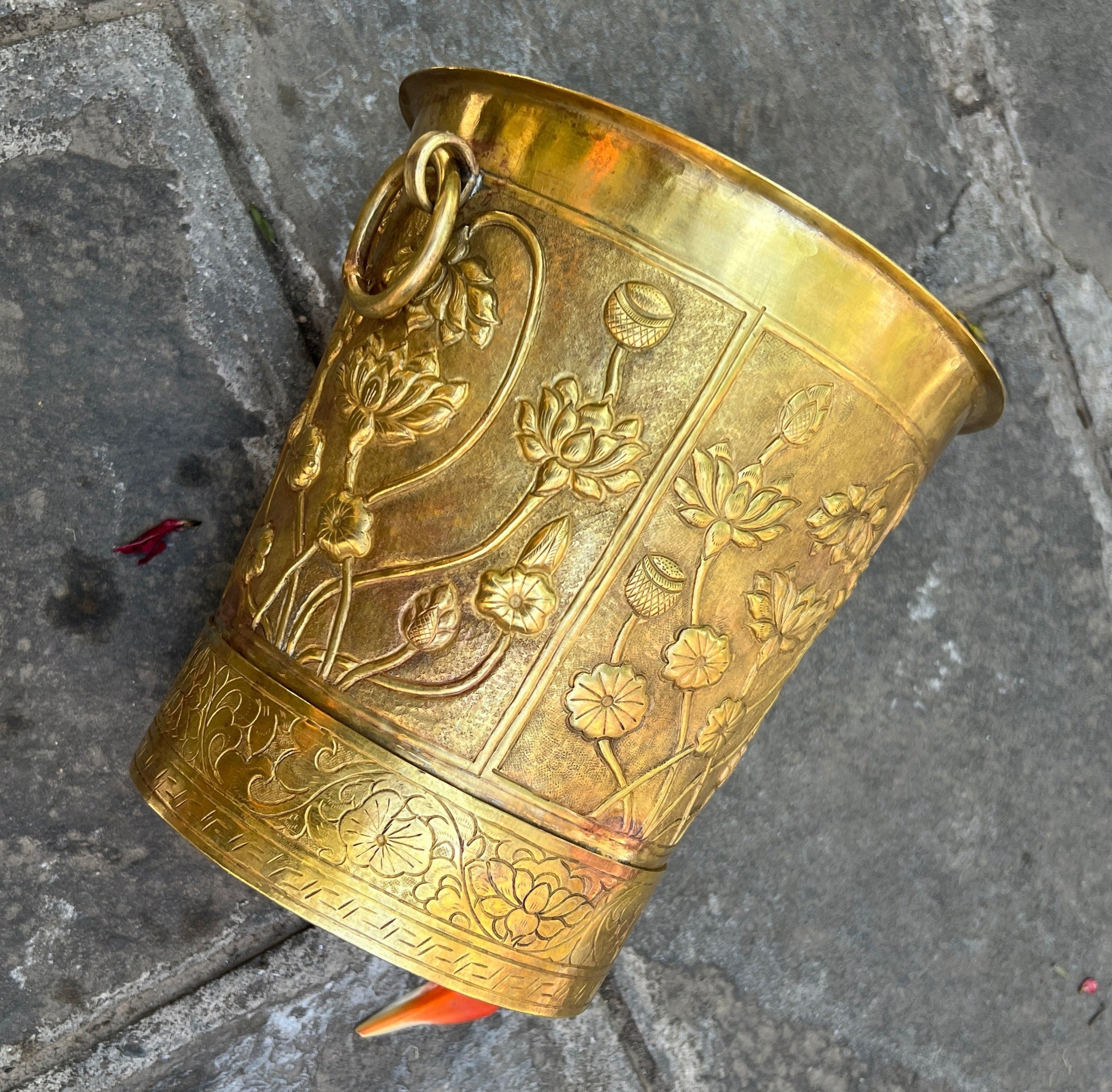 Brass Champagne Wine Bucket