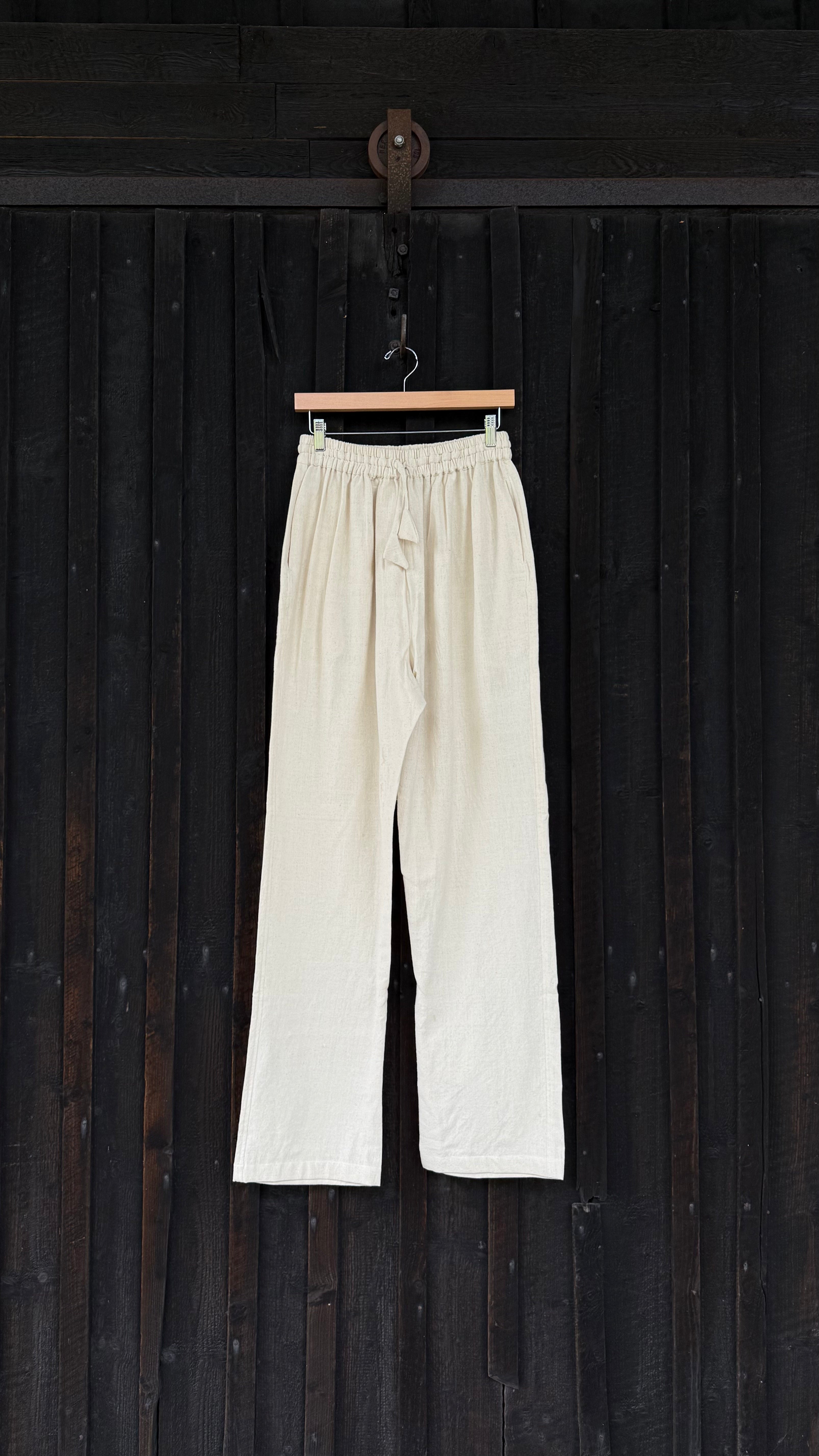 Handmade Cotton Pant | Undyed