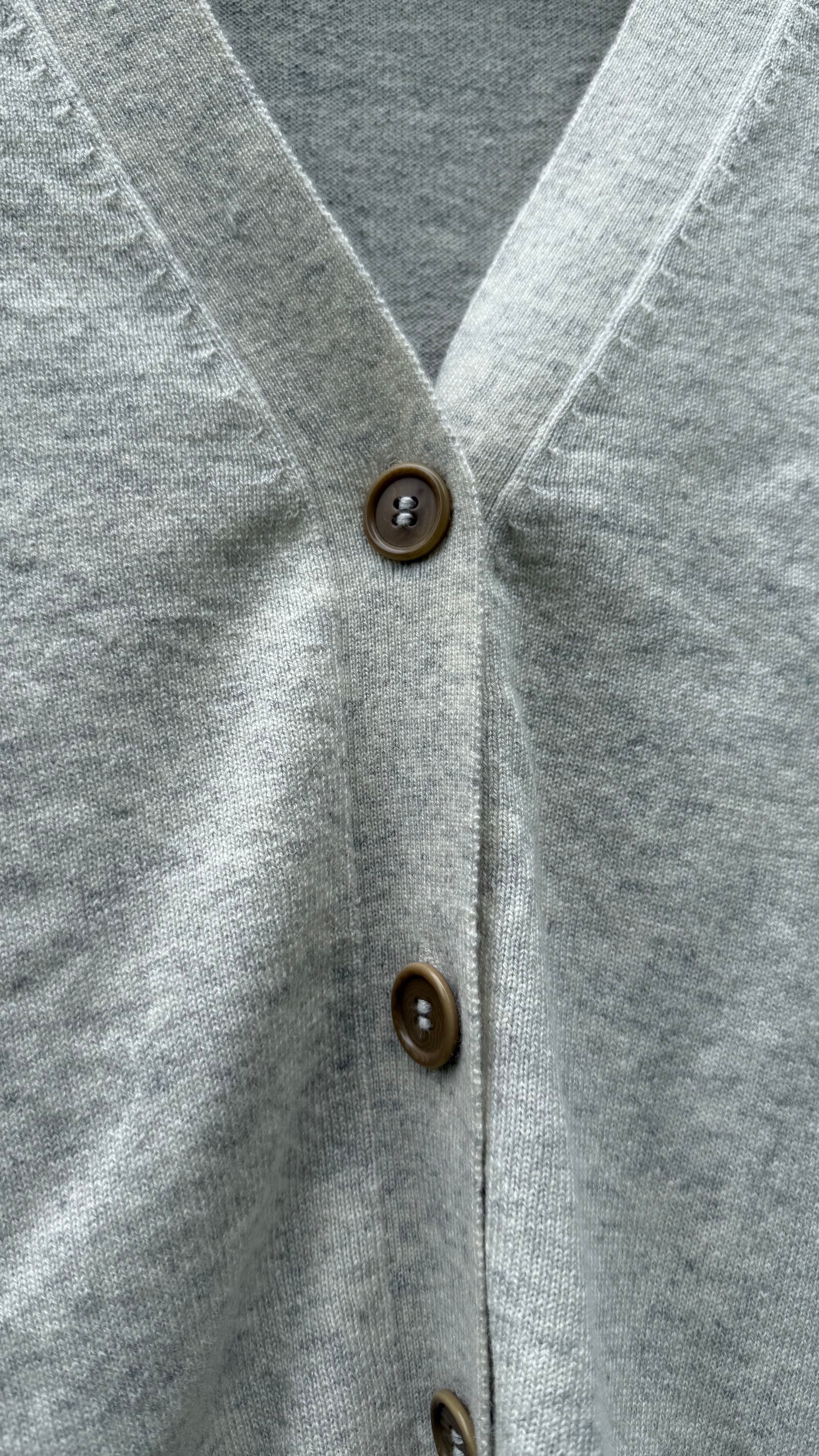 Botanically-Dyed Handknit Cashmere Cardigan | Kalmia
