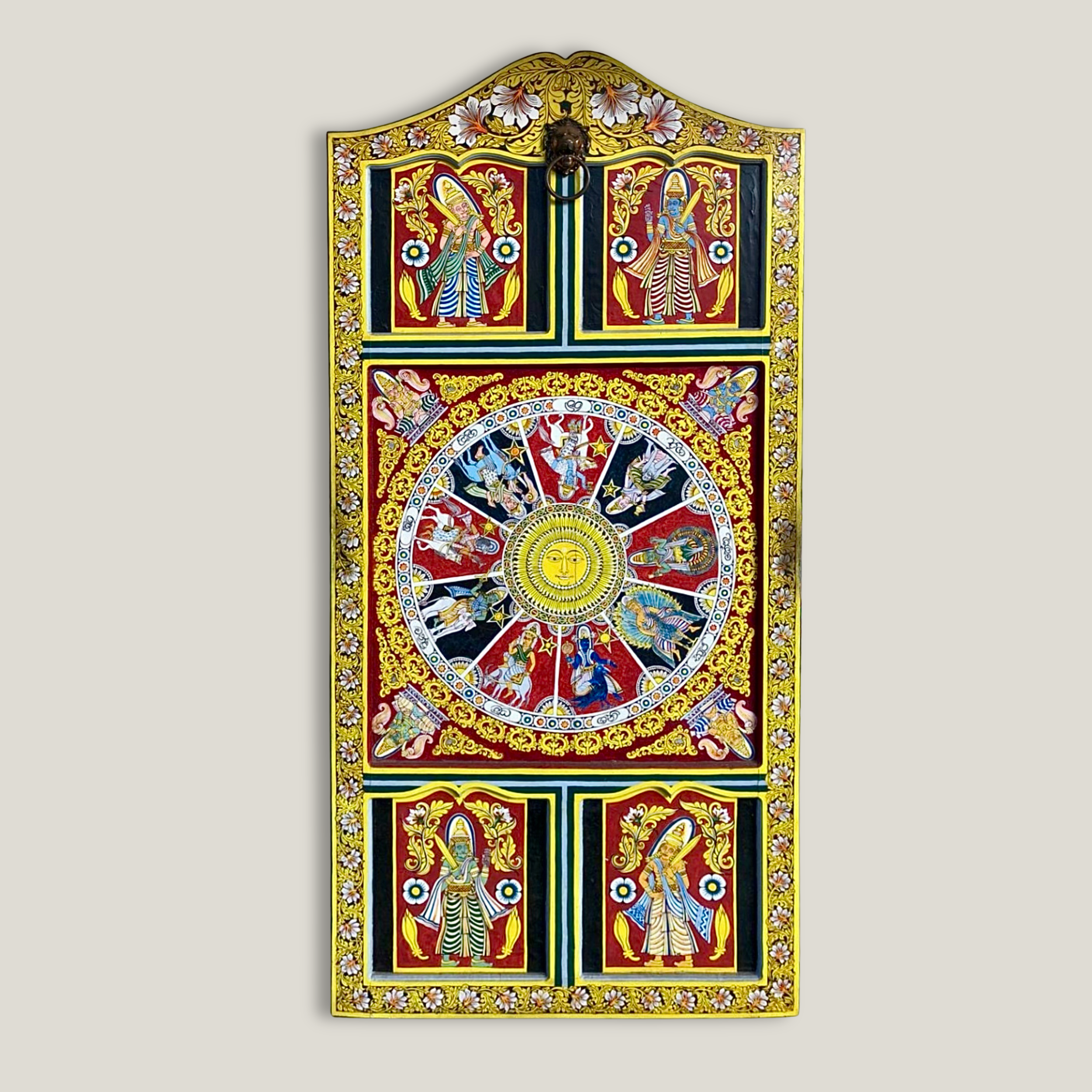 Teak Wood Acrylic Door | Celestial Creation
