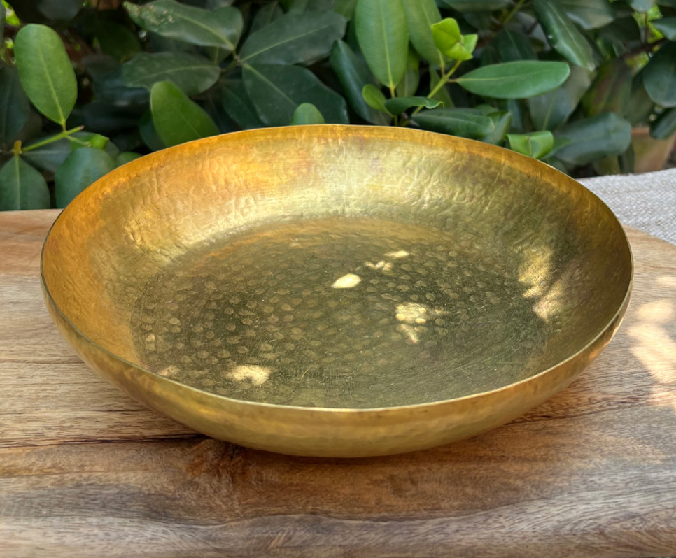 Brass Serving Bowl