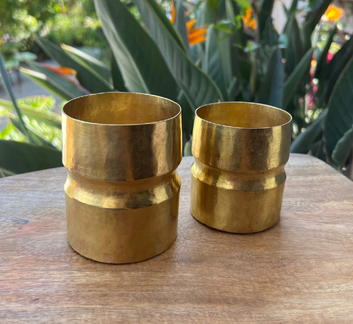 Brass Drinkware Set | Cup
