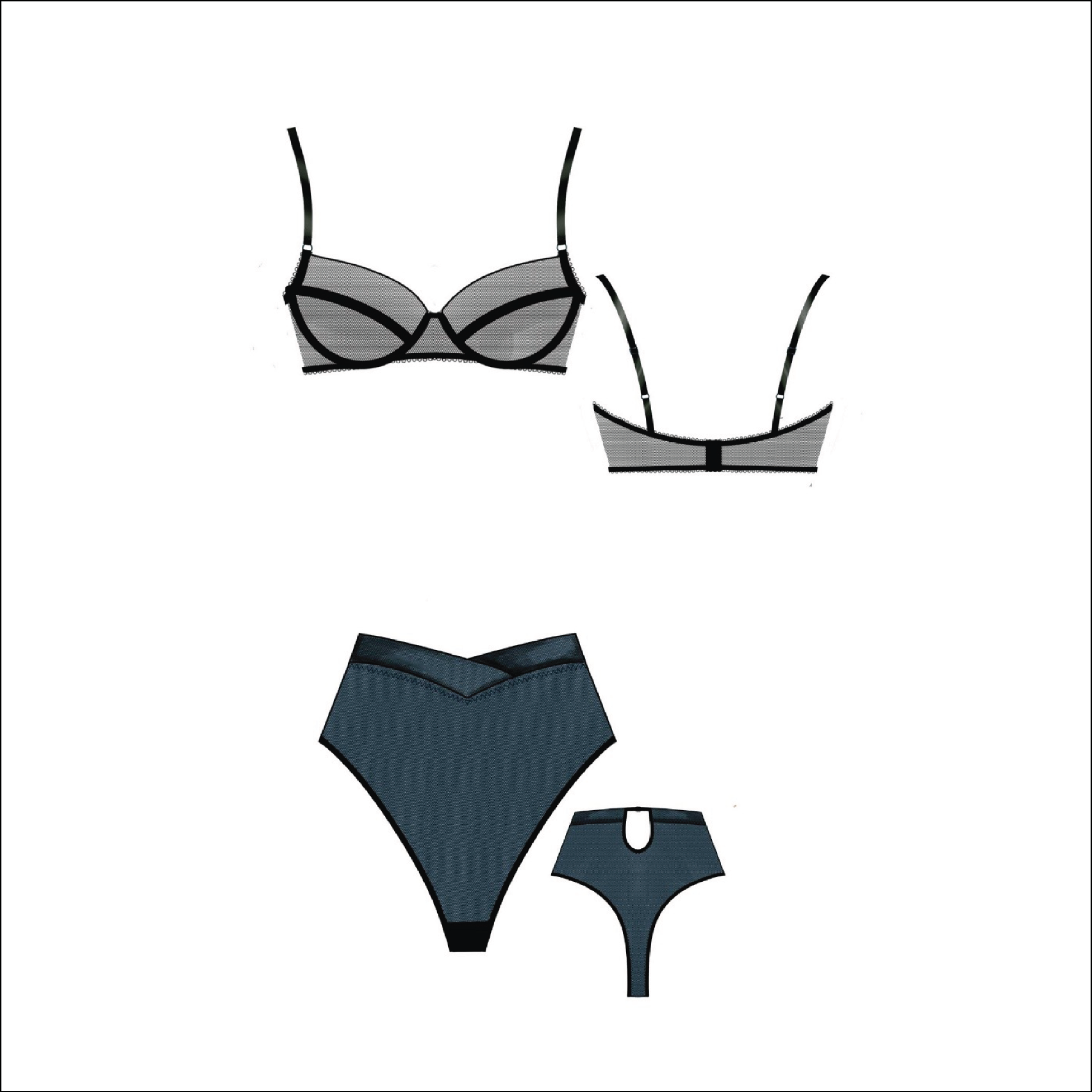 Siena Bespoke Lace Lingerie Set