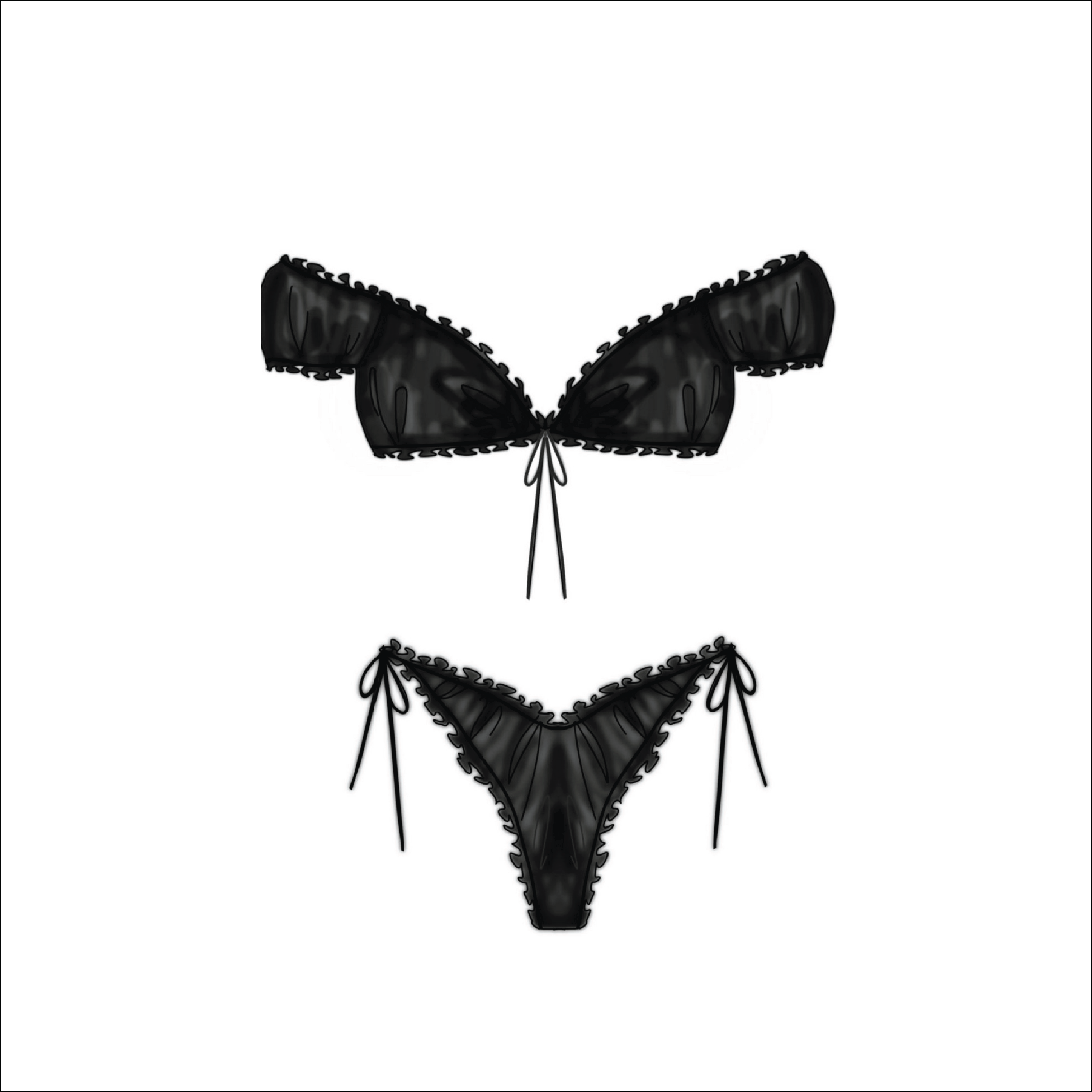 Saint-Tropez Bespoke Lace Lingerie Set