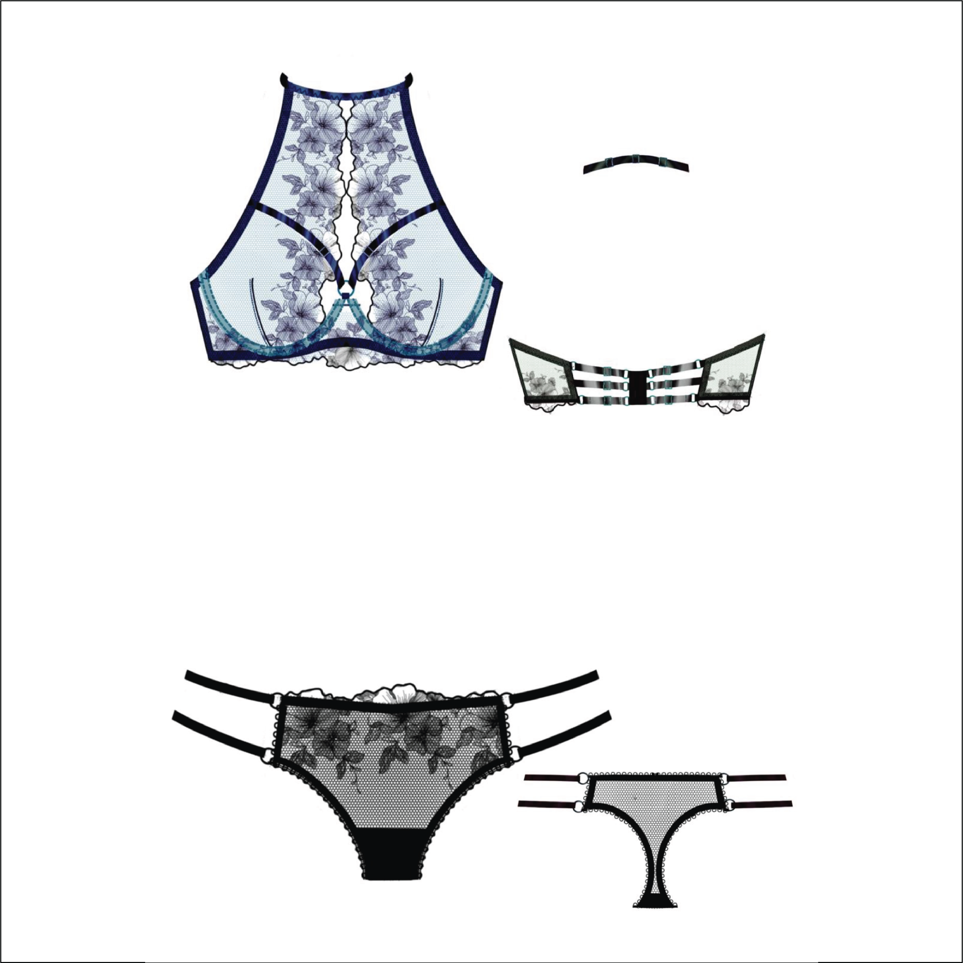 Noosa Bespoke Lace Lingerie Set